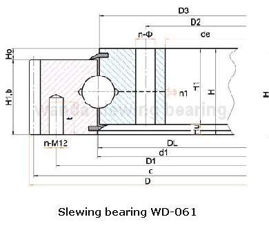 061 Rolamento de giro leve