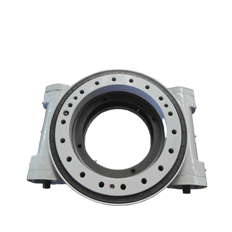 Acionamento giratório de sem-fim duplo