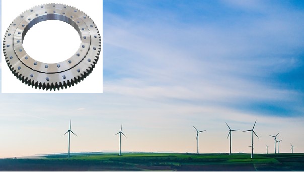 rolamento girat&oacute;rio de esferas de quatro pontos de contato com design de an&eacute;is deform&aacute;veis