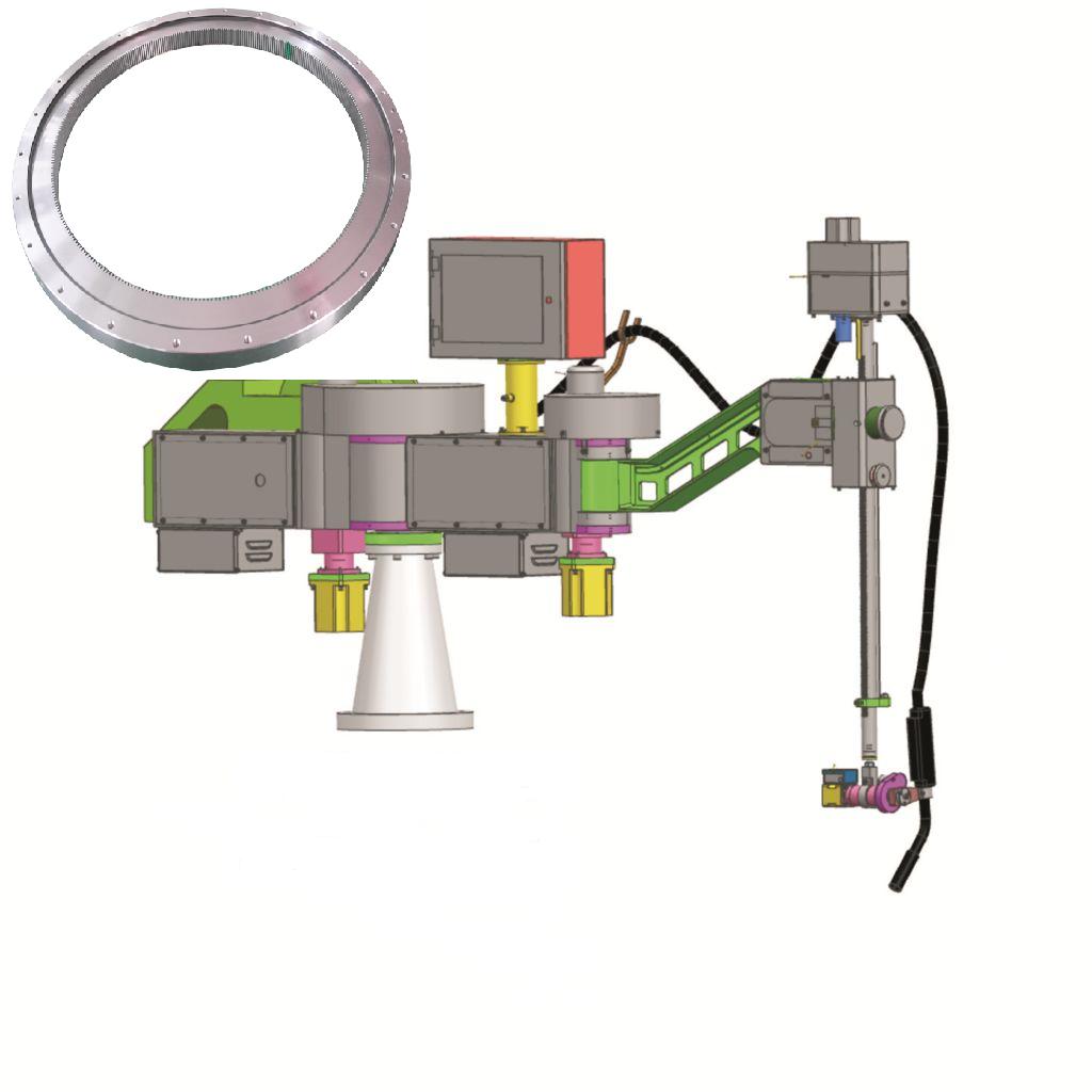 Rolamento de anel de giro leve para rob&ocirc;