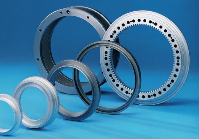 Rolamento de anel girat&oacute;rio de mesa girat&oacute;ria de esferas de linha &uacute;nica