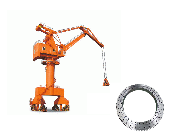 rolamento de giro do guindaste